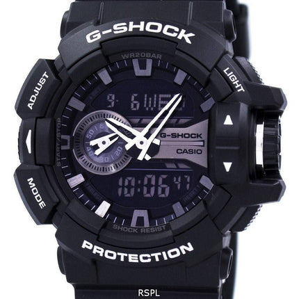 Casio G-Shock Analog Digital verden tid GA-400GB-1A Herreur
