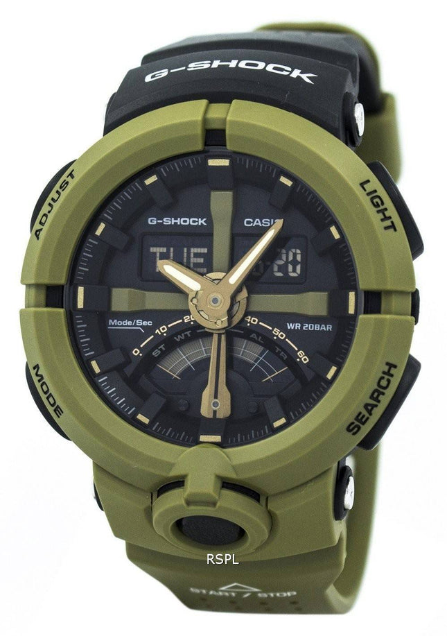 Casio G-Shock Analog Digital 200M GA-500P-3A Herreur