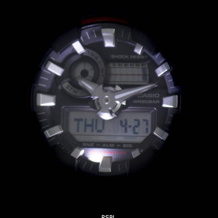 Casio G-Shock Illuminator Analog Digital GA-700-1A Herreur
