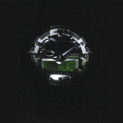 Casio G-Shock analog digital sort urskive harpiks kvarts GA-700BEG-1A 200M herreur