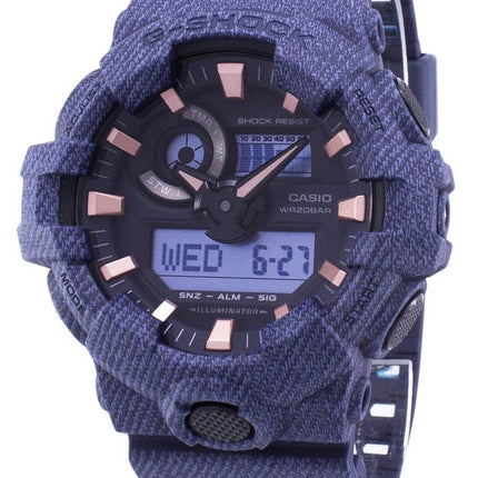 Casio G-Shock Illuminator chok resistent 200M GA-700DE-2A GA700DE-2A Herreur