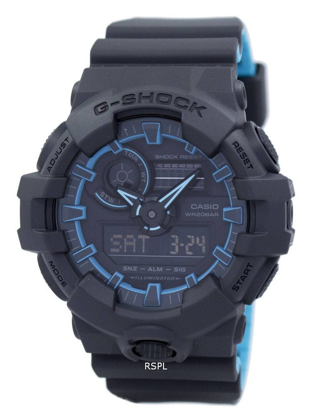 Casio G-Shock Illuminator chok resistent GA-700SE-1A2 GA700SE-1A2 Herreur