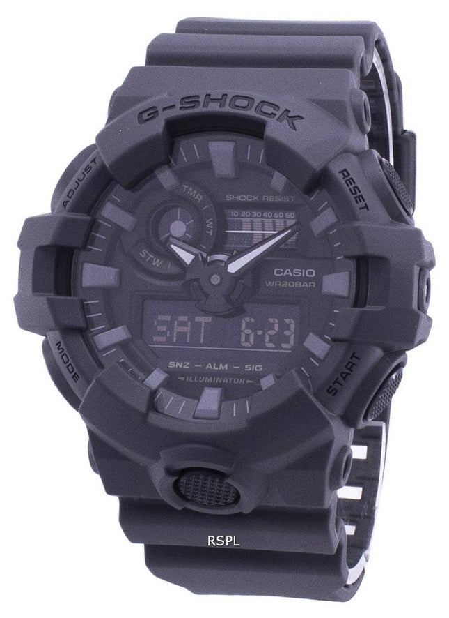 Casio Illuminator G-Shock Alarm Analog Digital GA-700UC-8A GA700UC-8A Herreur