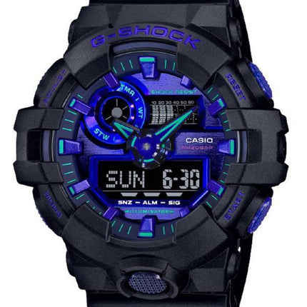 Casio G-Shock Virtual Analog Digital Quartz GA-700VB-1A GA700VB-1 200M herreur