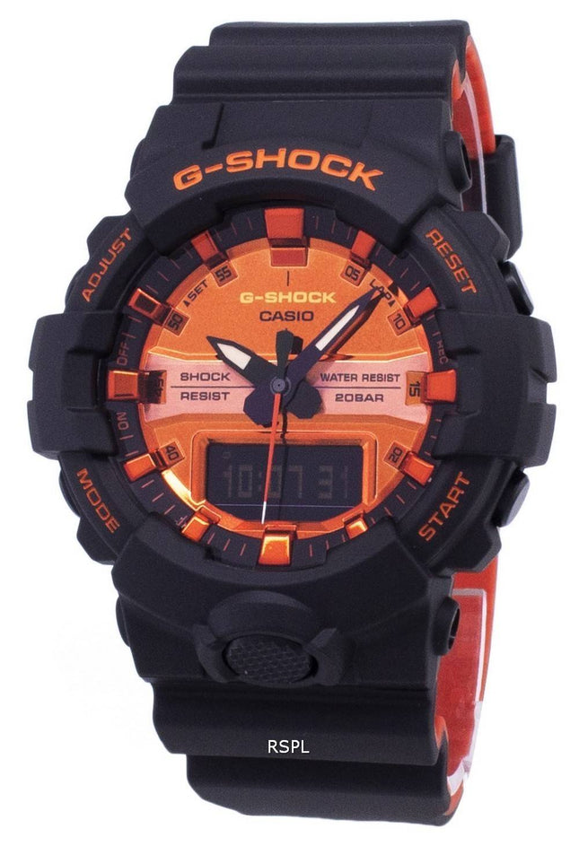 Casio G-Shock GA-800BR-1A GA800BR-1A Illuminator Analog Digital 200M Herreur