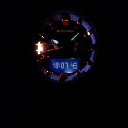 Casio G-Shock GA-800BR-1A GA800BR-1A Illuminator Analog Digital 200M Herreur
