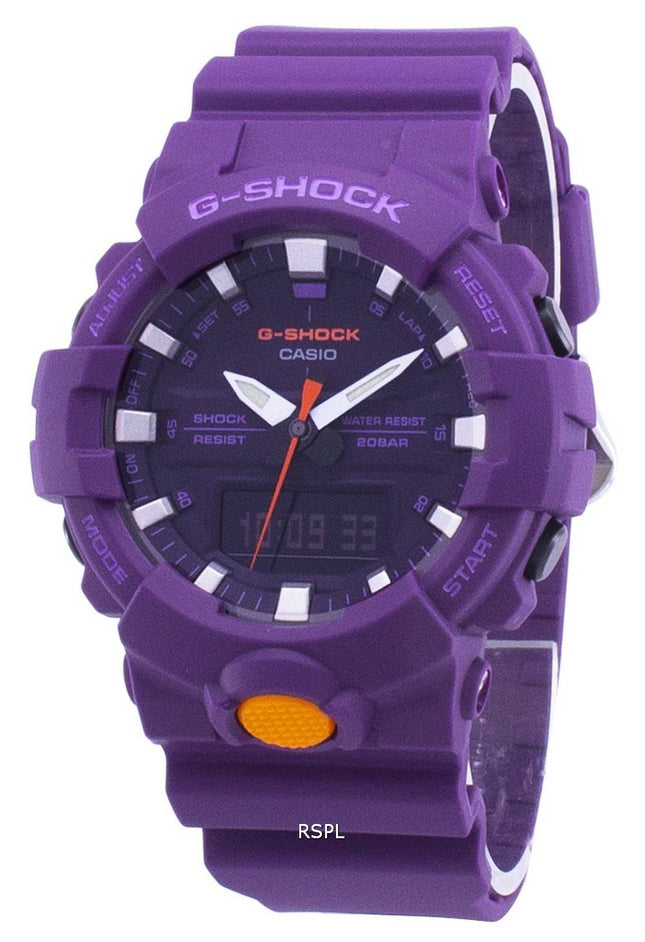 Casio G-Shock Shock Resistant Analog Digital GA-800SC-6A GA800SC6A Herreur