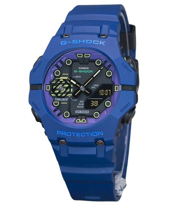 Casio G-Shock Cyberspace Analog Digital Smartphone Link Bluetooth Black Dial Quartz GA-B001CBR-2A 200M herreur