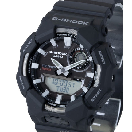 Casio G-Shock analog digital smartphone link biobaseret harpiks sort urskive solcelle GA-B010-1A 200M herreur