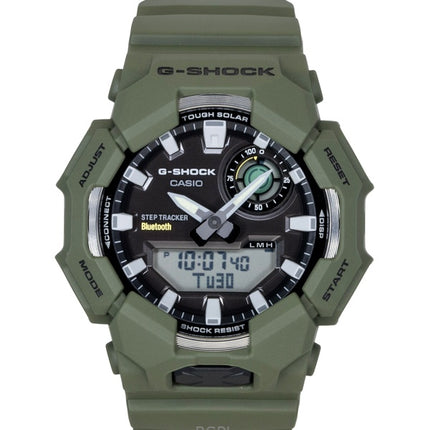 Casio G-Shock analog digital smartphone link biobaseret harpiks sort urskive solcelle GA-B010-3A 200M herreur