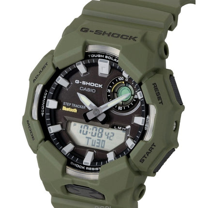 Casio G-Shock analog digital smartphone link biobaseret harpiks sort urskive solcelle GA-B010-3A 200M herreur