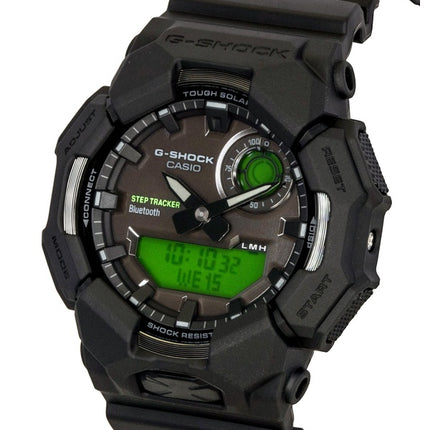 Casio G-Shock analog digital smartphone link biobaseret harpiksrem sort urskive solcelle GA-B010BEG-1A 200M herreur