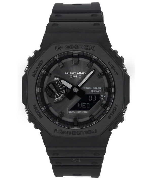 Casio G-Shock Analog Digital Mobile Link Sort Resin Strap Tough Solar Power GA-B2100-1A 200M herreur