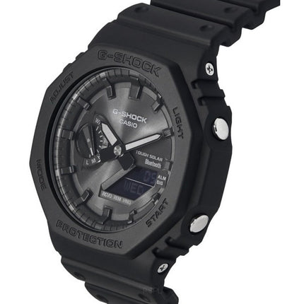 Casio G-Shock Analog Digital Mobile Link Sort Resin Strap Tough Solar Power GA-B2100-1A 200M herreur