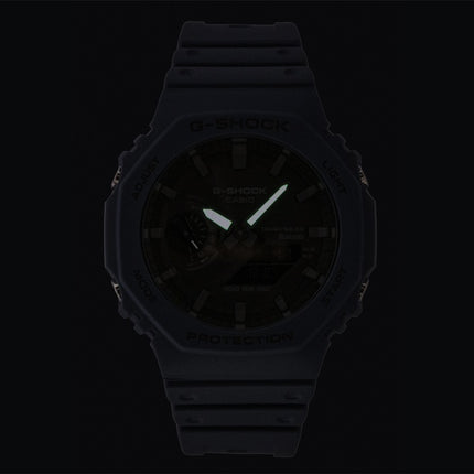 Casio G-Shock Smartphone Link analog digital harpiksrem blå urskive solcelle GA-B2100-2A 200M herreur
