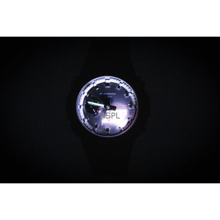 Casio G-Shock analog digital smartphone link biobaseret harpiksrem sort urskive solcelle GA-B2100BBR-1A 200M herreur