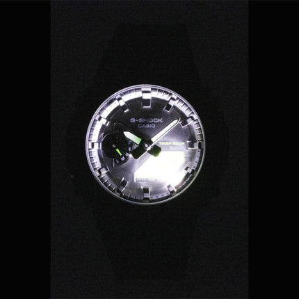 Casio G-Shock analog digital smartphone link sort urskive harpiks solcelle GA-B2100BEG-1A 200M herreur