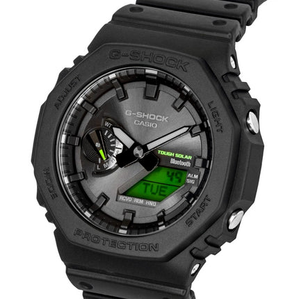 Casio G-Shock analog digital smartphone link sort urskive harpiks solcelle GA-B2100BEG-1A 200M herreur