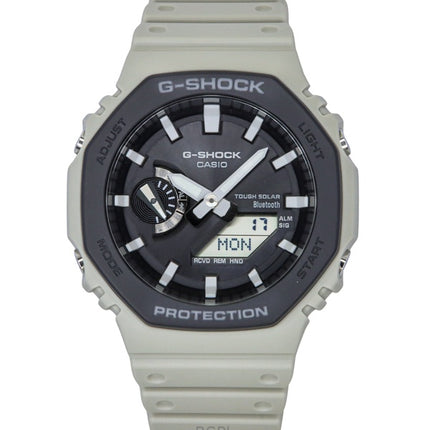 Casio G-Shock Analog Digital Smartphone Link Bio-baseret harpiksrem Black Dial Tough Solar GA-B2100LUU-5A 200M herreur