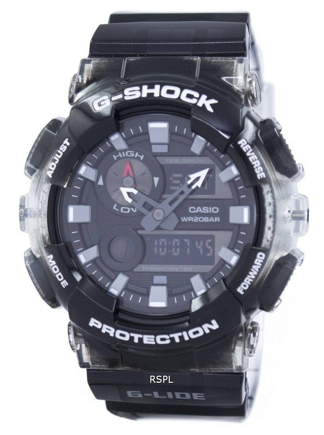 Casio G-Shock G-LIDE tidevandet graf termometer Moon fase GAX-100MSB-1A Herreur