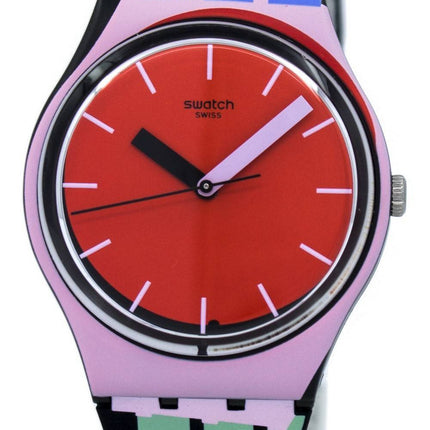 Swatch originaler A Cote kvarts Multicolor GB286 Unisex ur