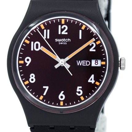 Swatch originaler Sir rød kvarts GB753 Unisex ur