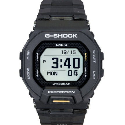 Casio G-Shock G-Squad Digital Smartphone Link Sort Harpiksrem Quartz GBD-200-1A1 200M Herreur