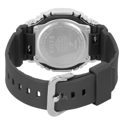 Casio G-Shock G-Steel biobaseret harpiksrem smartphone link analog digital lyserød urskive solcelle GBM-2100A-4B 200M herreur