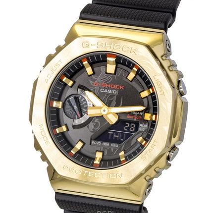 Casio G-Shock G-Steel analog digital smartphone link sort urskive solcelle GBM-2100CX-9A 200M herreur