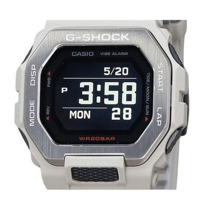 Casio G-Shock G-Lide Digital Smartphone Link Grå Resin Rem Quartz GBX-100-8 200M herreur