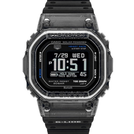 Casio G-Shock G-Lide Smartphone Link Digital Bio-Baseret Harpiksrem Solar GBX-H5600-1 200M Herreur