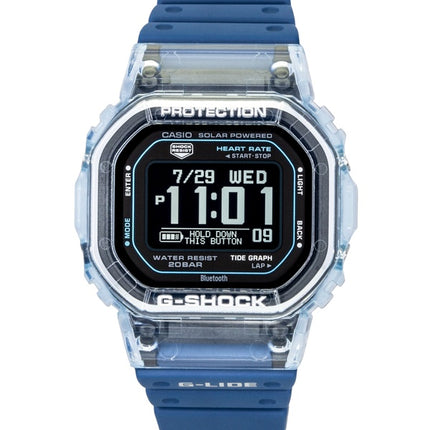 Casio G-Shock G-Lide Smartphone Link Digital Bio-Baseret Harpiksrem Solar GBX-H5600-2 200M Herreur