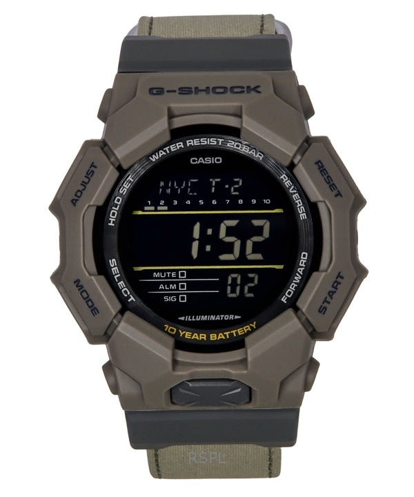 Casio G-Shock digital stofrem Quartz GD-010CE-5 200M herreur