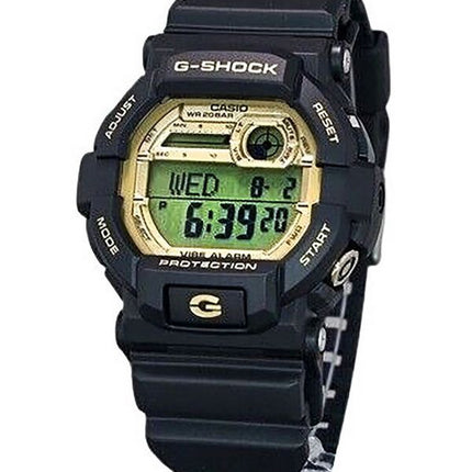 Casio G-Shock 10-års jubilæum digital harpiksrem Guldskive Quartz GD-350GB-1 200M herreur