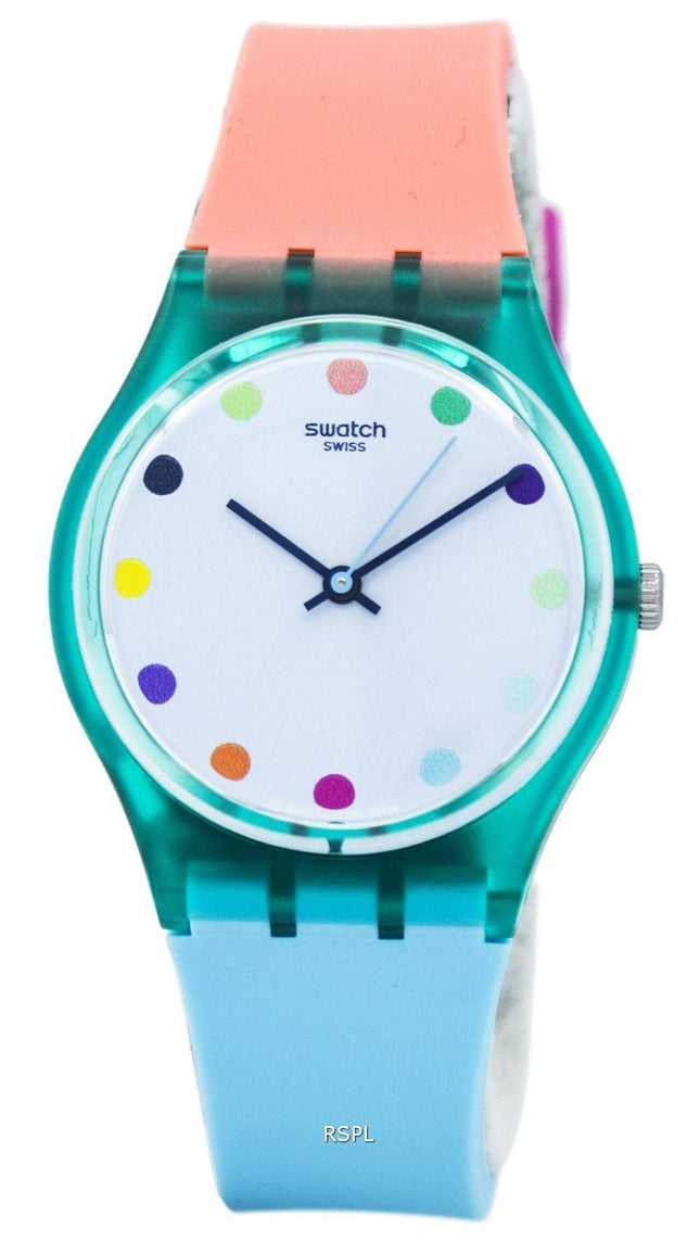 Swatch originaler slik malkestald kvarts Multicolor GG219 Unisex ur