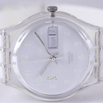Swatch originaler Snowcovered schweiziske kvarts GK733 Unisex ur