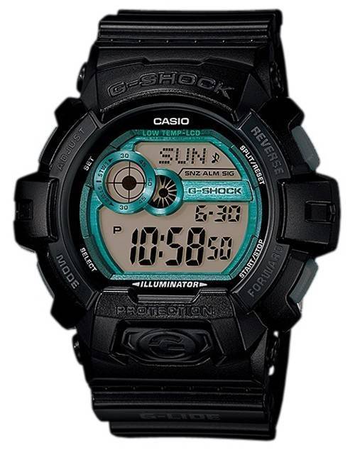 Casio G-Shock GLS-vinter G-Lide klassisk sort GLS-8900-1 Herreur