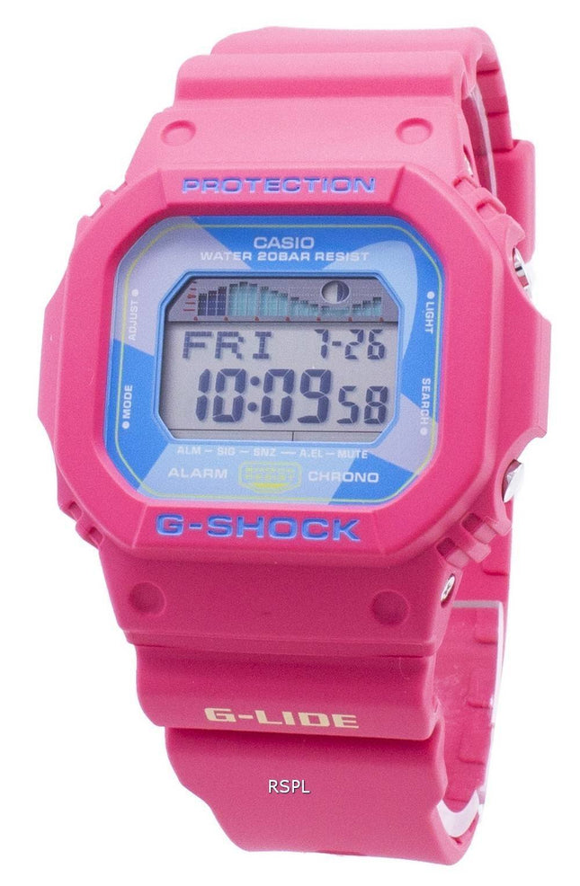 Casio G-Shock G-Lide GLX-5600VH-4 GLX5600VH-4 Chrono Moon Data 200M Herreur
