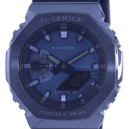 Casio G-Shock World Time Analog Digital Metal Covered GM-2100N-2A GM2100N-2 200M Dameur