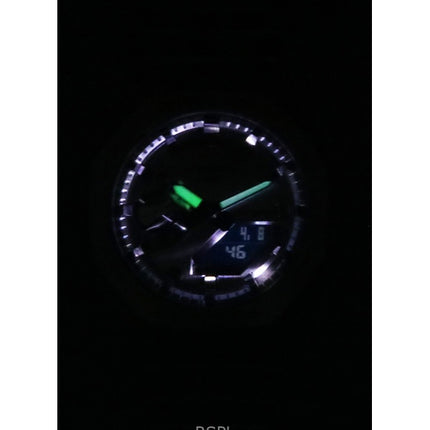 Casio G-Shock G-Steel Fin Metallic Hård Silikonerem Grå Urskive Quartz GM-2100YM-8A 200M herreur