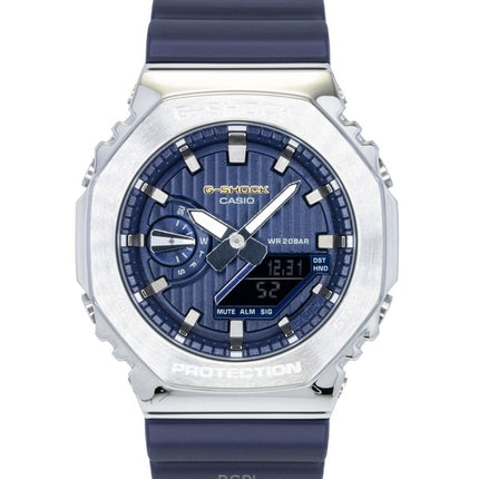 Casio G-Shock G-Steel Analog Digital Limited Edition Blå Skive Quartz GM-2110SH-2A 200M Herreur