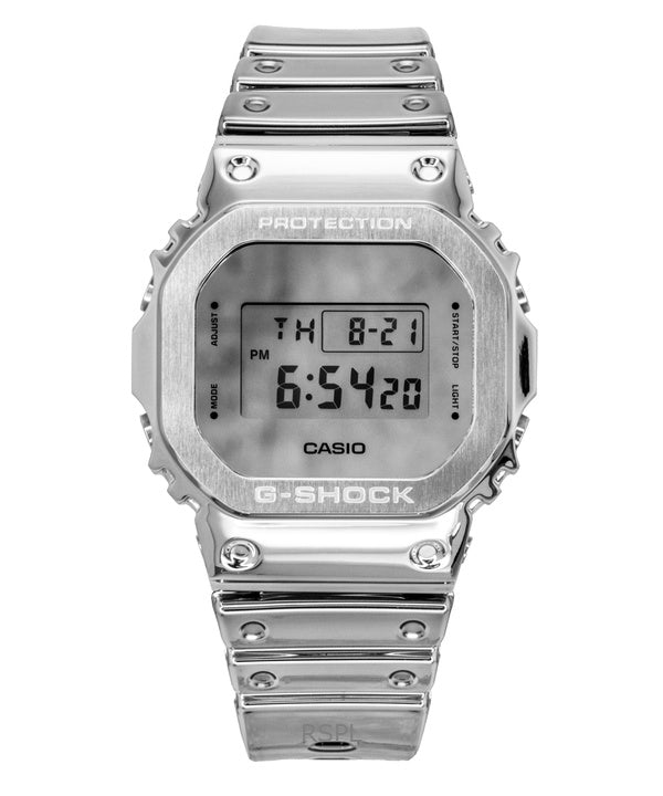 Casio G-Shock G-Steel Fine Metallic Digital Silikonerem Quartz GM-5600YM-8A8 200M Herreur