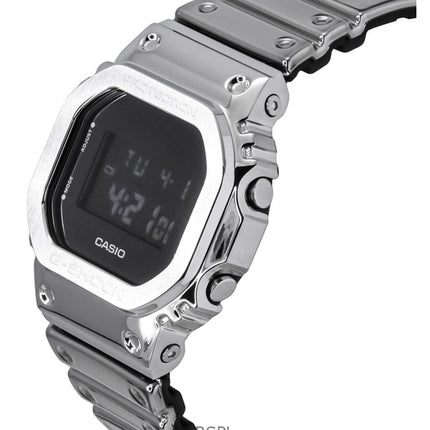 Casio G-Shock G-Steel Digital Fin Metallic Hård Silikonerem Quartz GM-5600YM-8 200M herreur