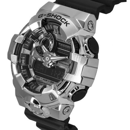 Casio G-Shock G-Steel Analog Digital Resin-rem Silver Dial Quartz GM-700-1A 200M herreur