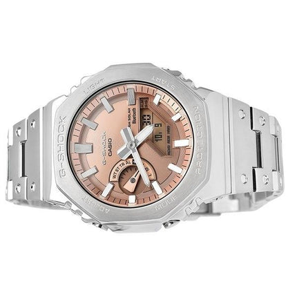 Casio G-Shock Fuld Metal Analog Digital Smartphone Link Kobberskive Tough Solar GM-B2100AD-5A 200M herreur