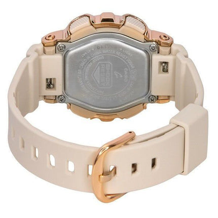 Casio G-Shock Analog Digital Resin-rem Rose Gold Tone Quartz GM-S110PG-4A 200 dameur