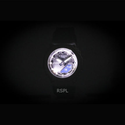 Casio G-Shock analog digital biobaseret harpiks sort urskive kvarts GM-S2110-1A1 200M dameur