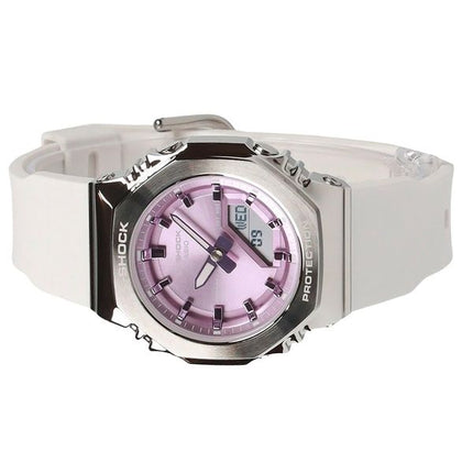 Casio G-Shock Analog Digital Bio-baseret harpiksrem Pink Dial Quartz GM-S2110-7A6 200M dameur