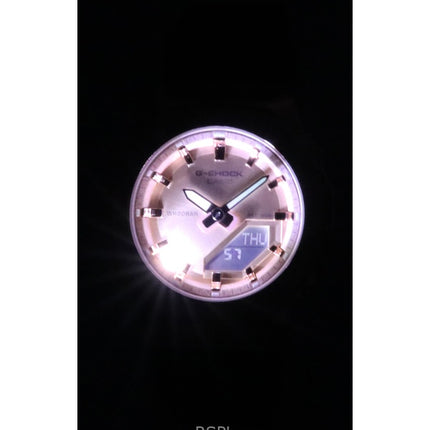 Casio G-Shock Analog Digital Bio-baseret harpiksrem Guldskive Quartz GM-S2110PG-1A4 200M dameur