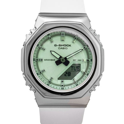 Casio G-Shock analog digital grøn urskive harpiksrem kvarts GM-S2110SR-7A 200M dameur